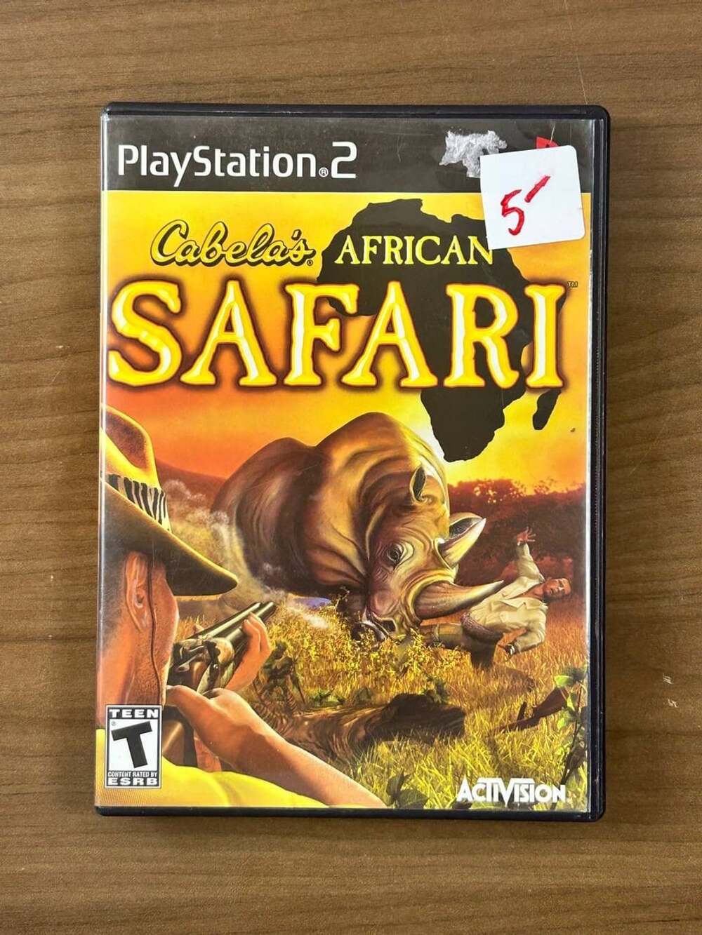 Cabela's African Safari Sony PlayStation 2 PS2 2006 Case & Disc